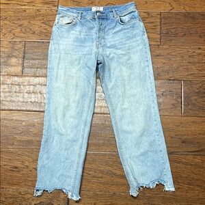 We the Free cropped jeans